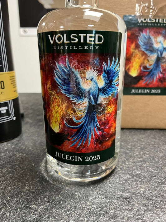 NYHED OG NY SMAG! Volsted Distillery Julegin 2025 – Fugl Fønix
