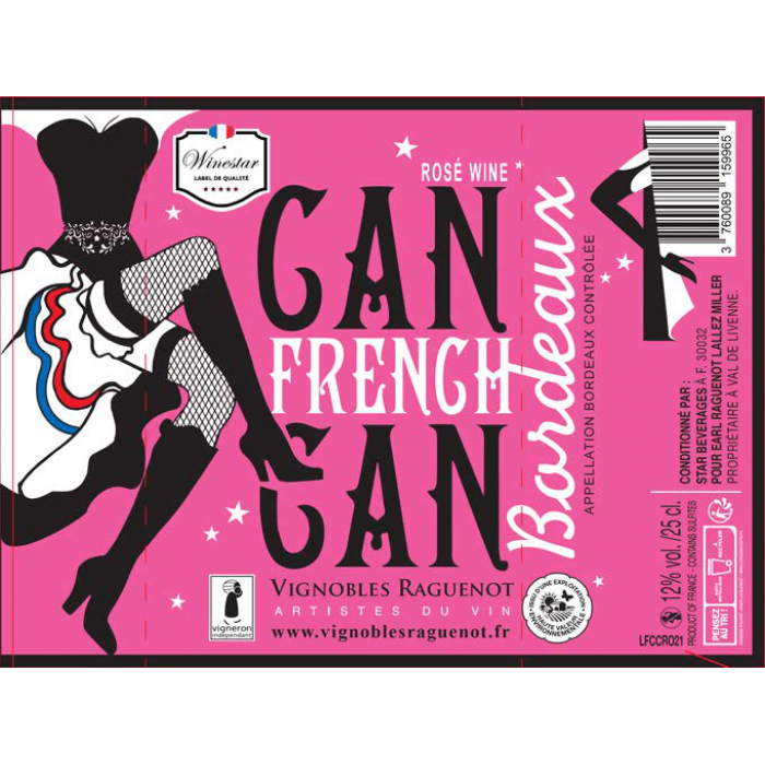 Fransk dåsevin - Rosé