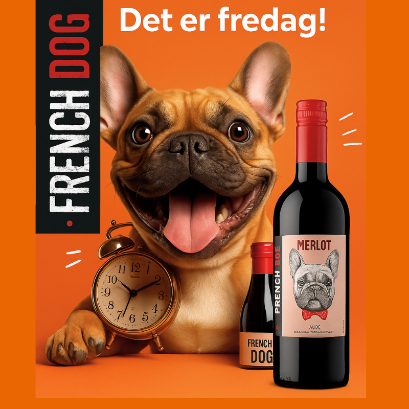 French Dog Merlot Rødvin