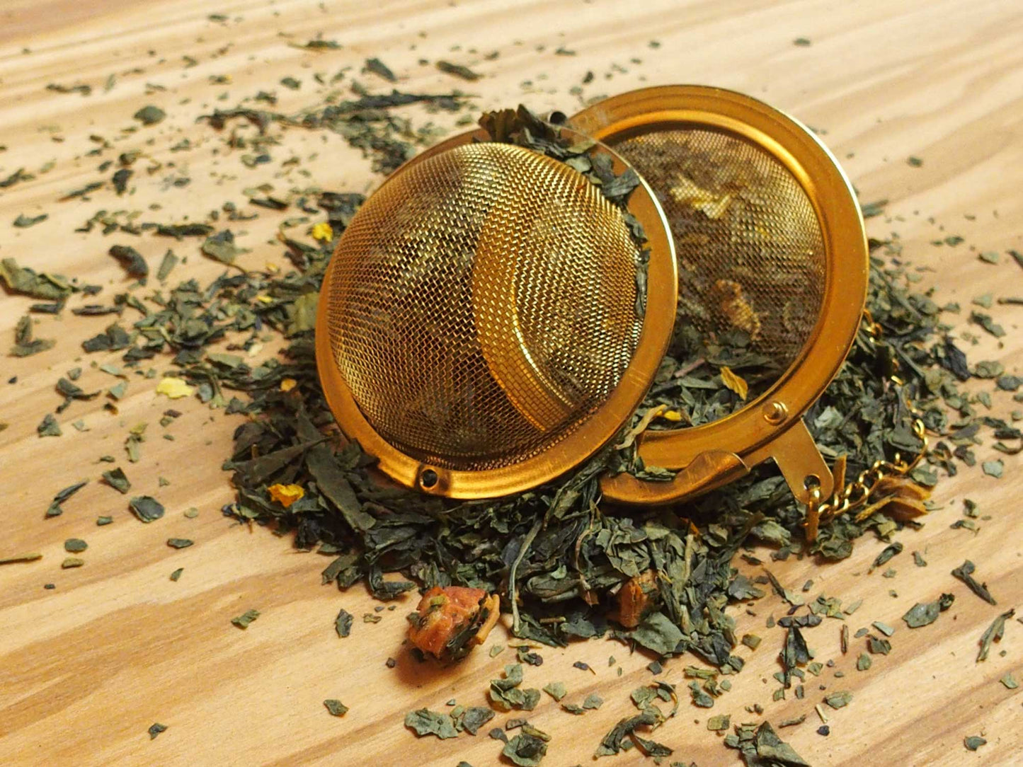 Carstensens Tehandel - Grøn Te med Æble & Kvæde 100 g