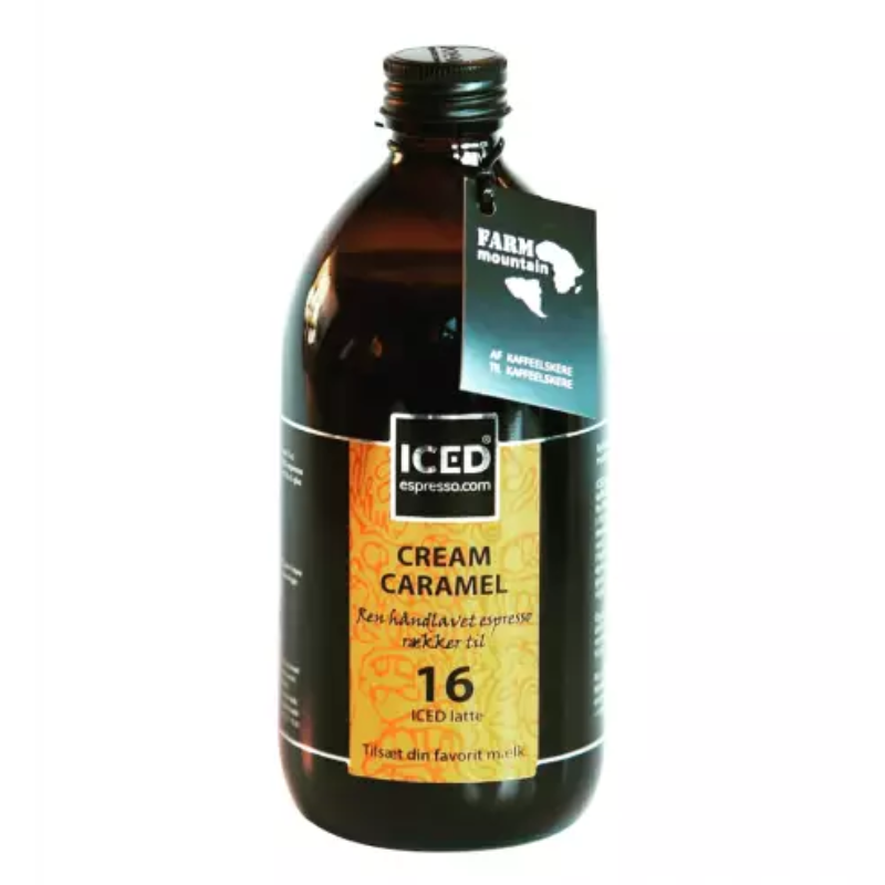 ICED Espresso Cream Caramel – ½ liter (16 shots)