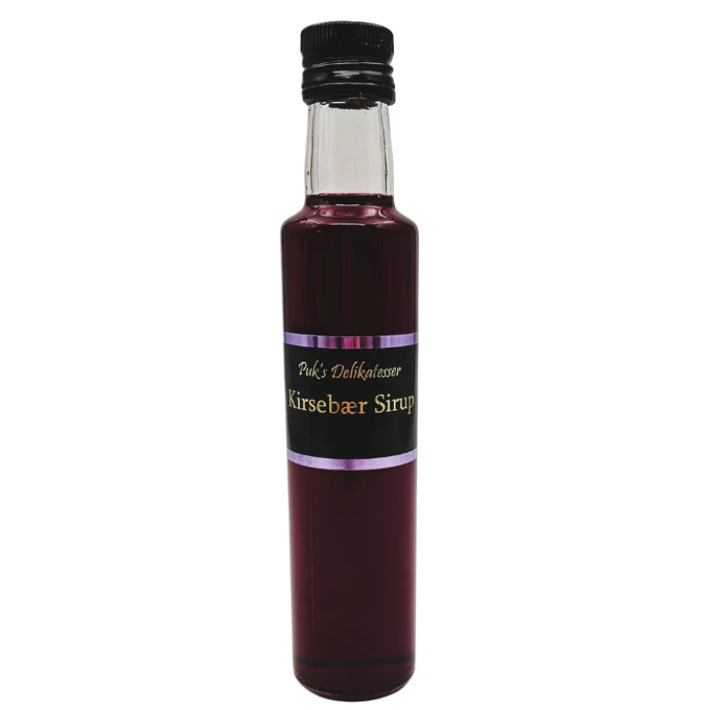 Puk's Delikatesser - Kirsebær Sirup