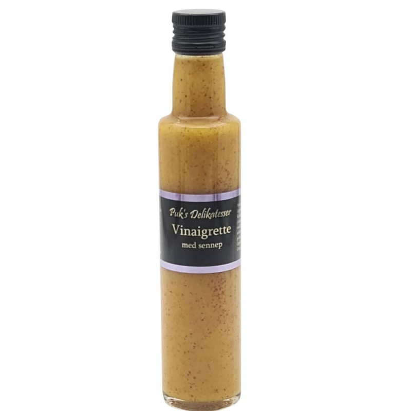 Puk's Delikatesser -Vinaigrette med sennep