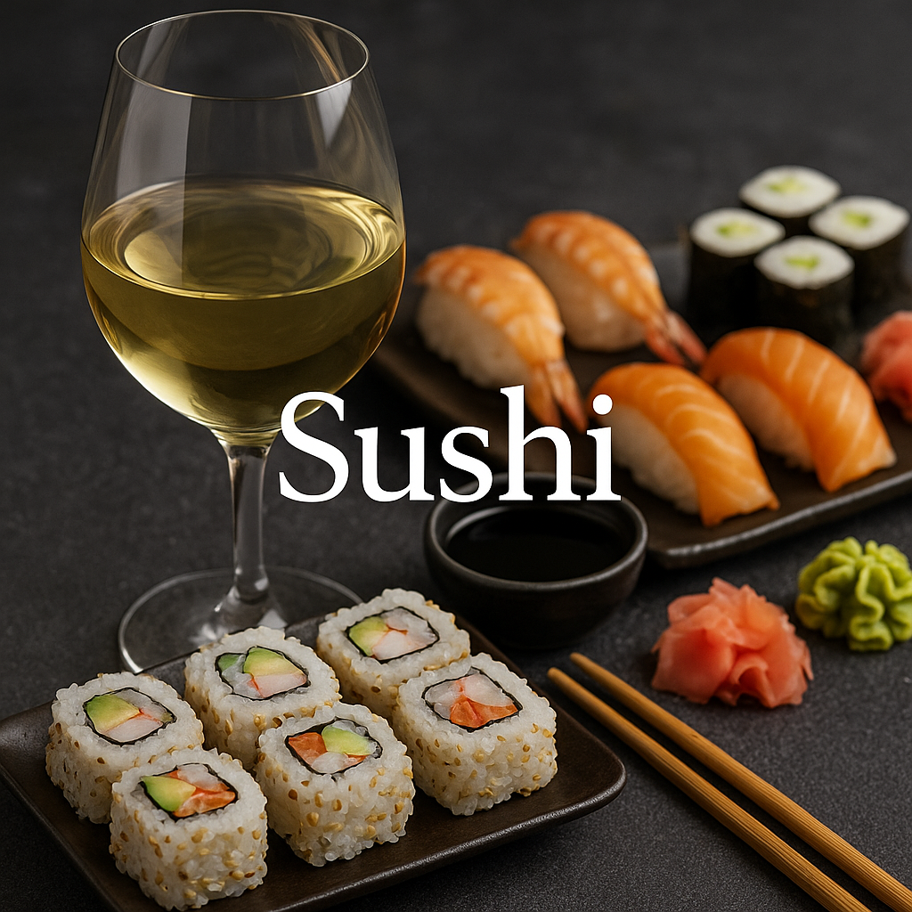 Vin til Sushi