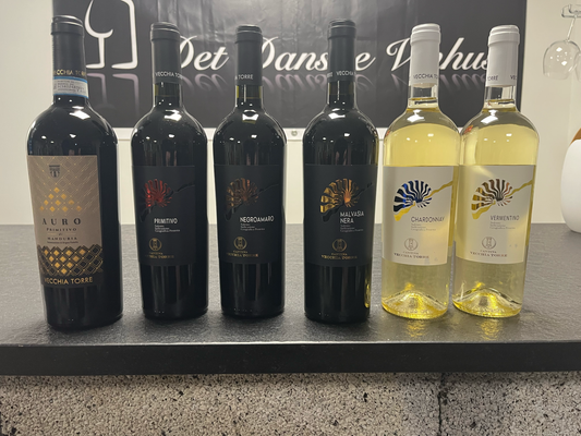 🍷 Marts Smagskasse – Puglia Special 🇮🇹 HVIDVIN