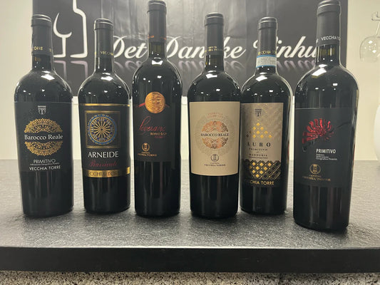 🍷 Marts Smagskasse – Puglia Special 🇮🇹 RØDVIN