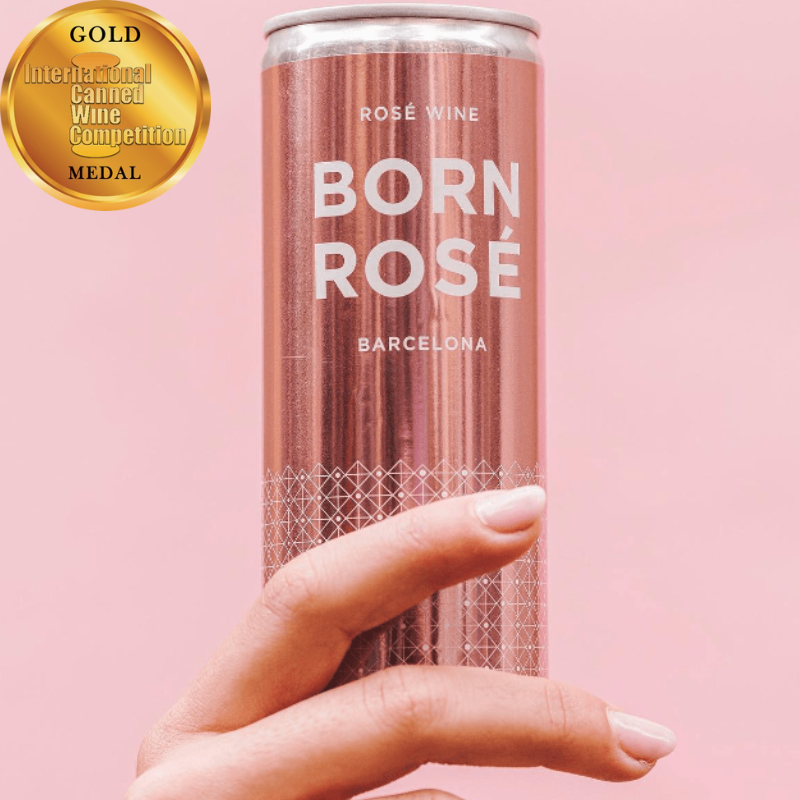 Spansk rosévin på dåse