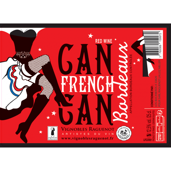 Fransk dåsevin - Rødvin