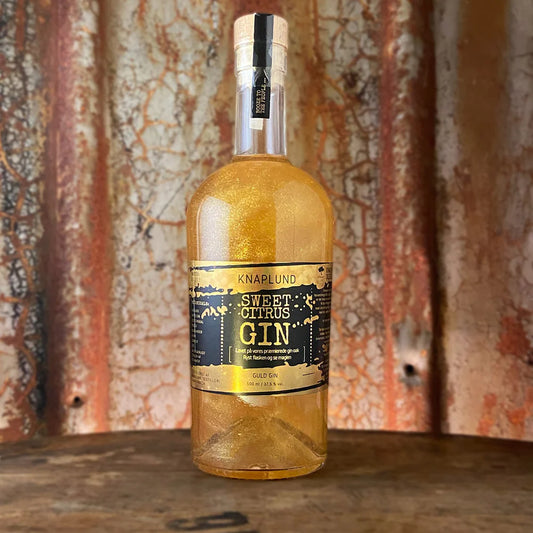 Sweet Citrus gin m/ Guldglimmer 37,5%