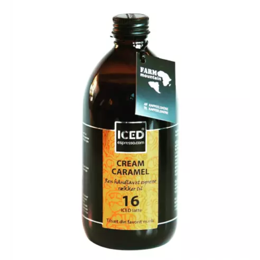 ICED Espresso Cream Caramel – ½ liter (16 shots)