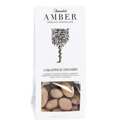Summerbird - Liquorice Dragée Mandler 100g