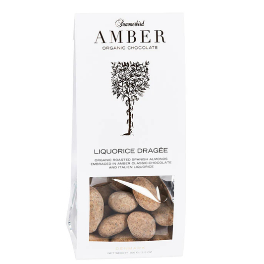 Summerbird - Liquorice Dragée Mandler 100g