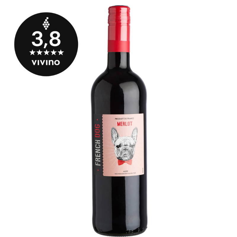 French Dog Merlot Rødvin