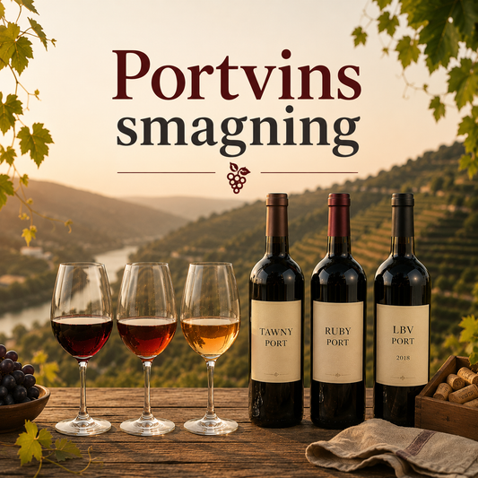 Portvinssmagning for 8–10 personer