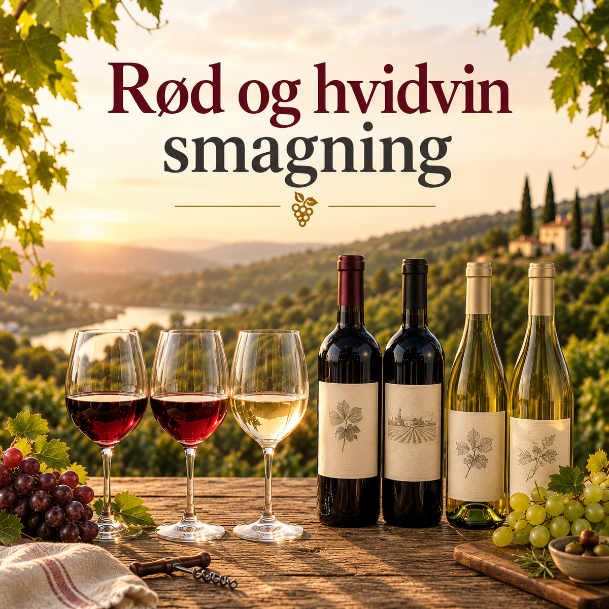 Efterårsvinsmagning for 8-10 personer