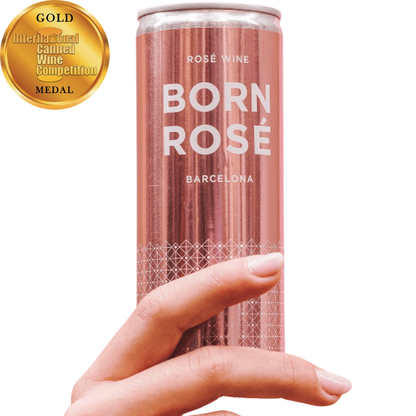 Spansk rosévin på dåse