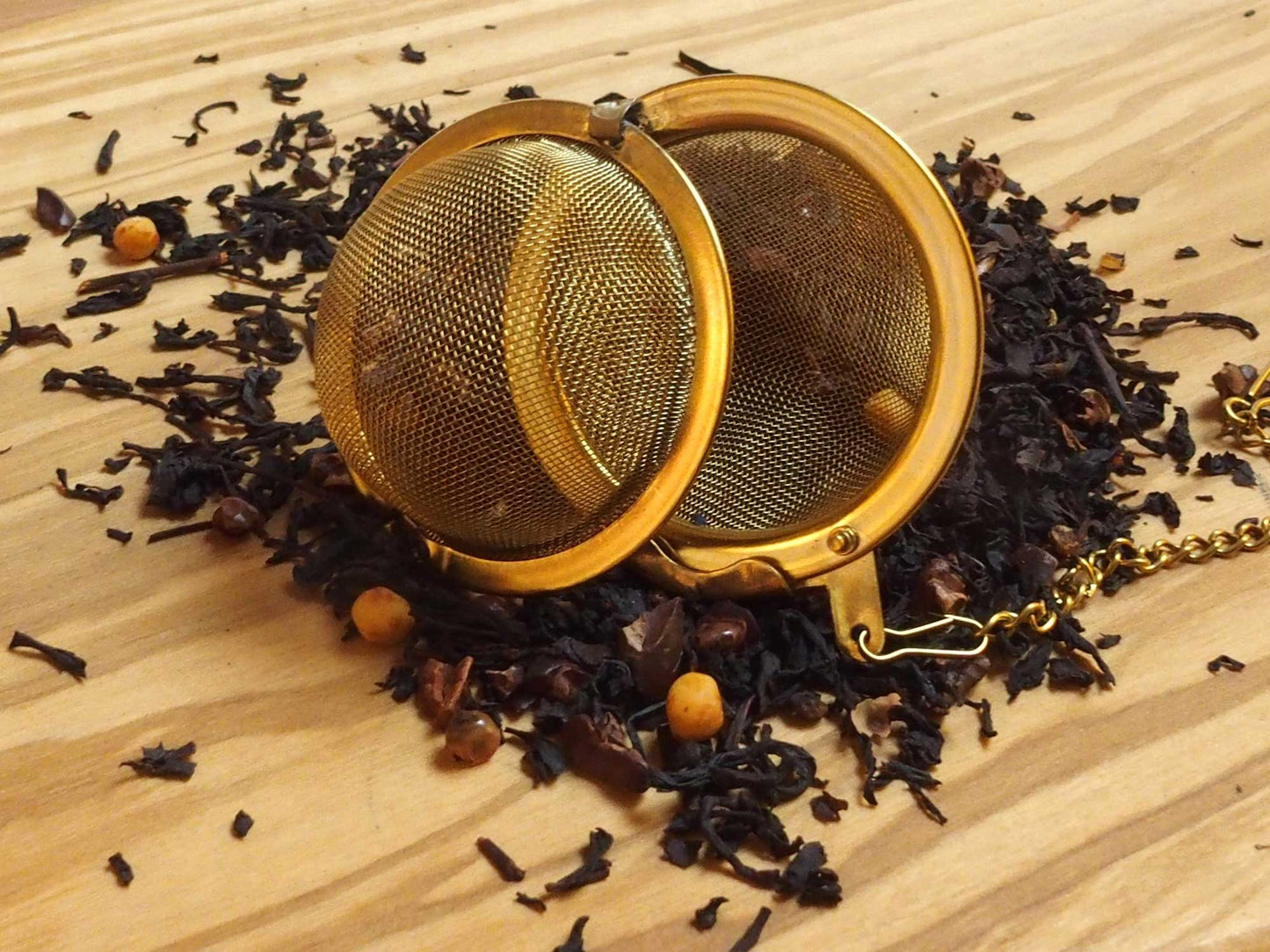 Carstensens Tehandel -Sort Te med Chili, Chokolade & Trøffel 100 g