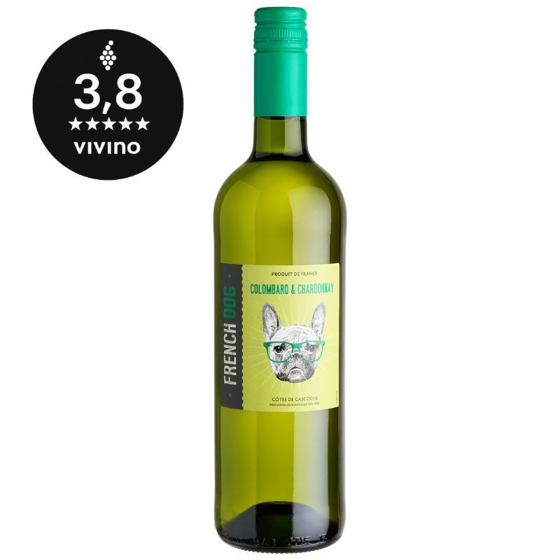 French Dog Colombard & Chardonnay Hvidvin 2022