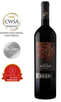 COPPI DON ANTONIO Wine Primitivo Apulia I.G.P. Årgang 2015