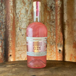 Jordbær | Rabarber gin m/sølvglimmer | 37,5% gin