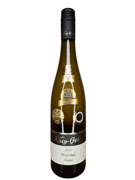 Weißburgunder Pinot Blanc Classic halvtør 2021 dobbelt GULD vinder